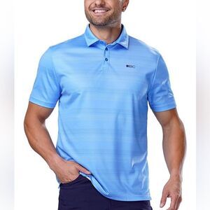 NWT Black Clover Bentley Polo Azure/Midnight Navy Clover XL